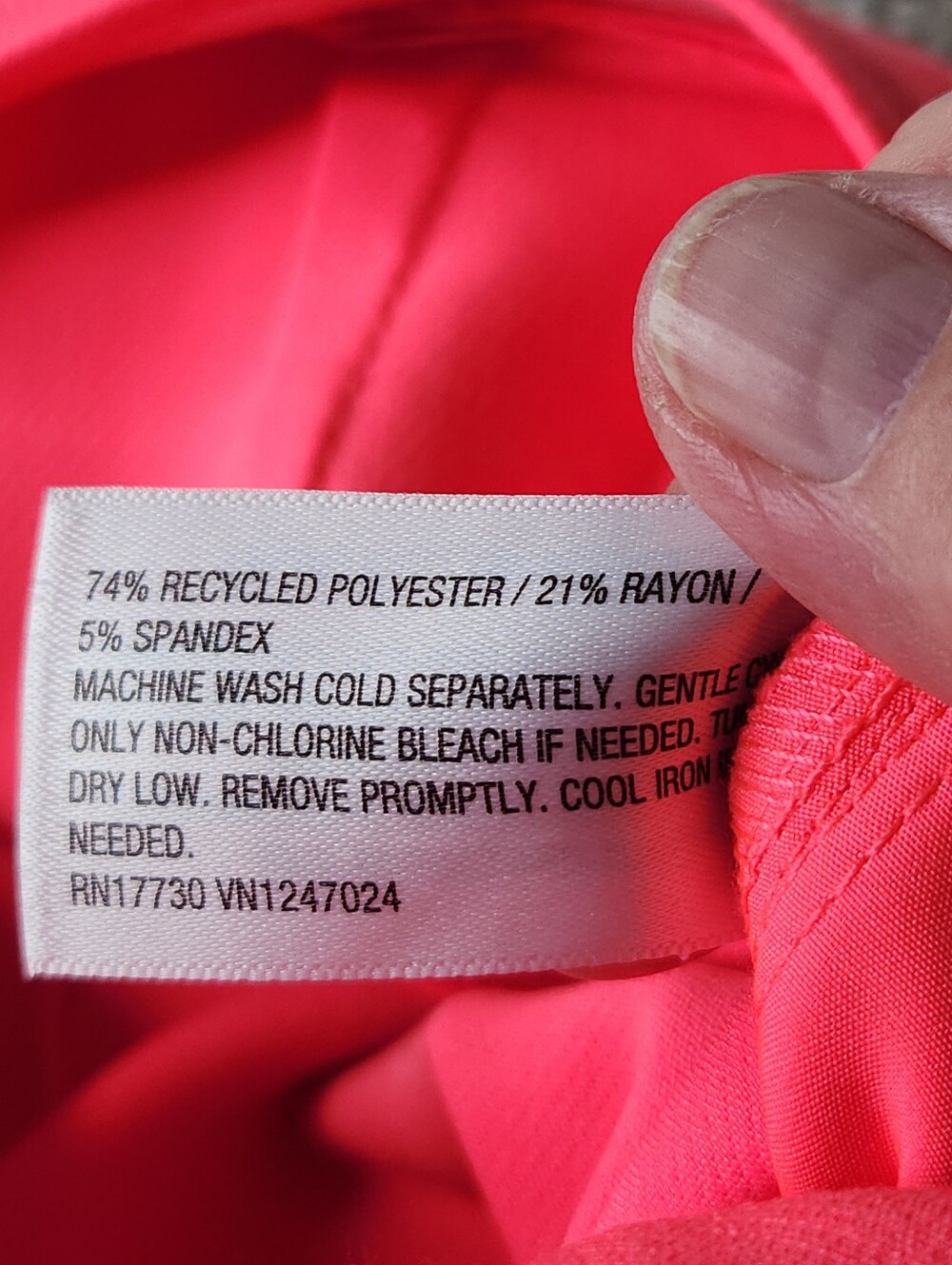 Women's High-Rise Tailored Shorts - A New Day Pink 6/4" Inseam - Picture 6 of 10
